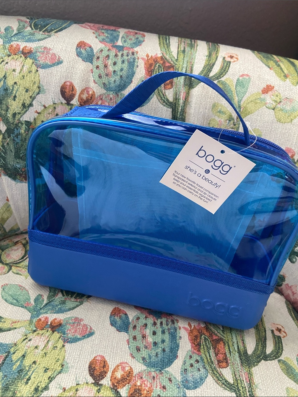Bogg Bag Boggs ‘n Ends Royal Blue Travel Toiletries Bag NWT